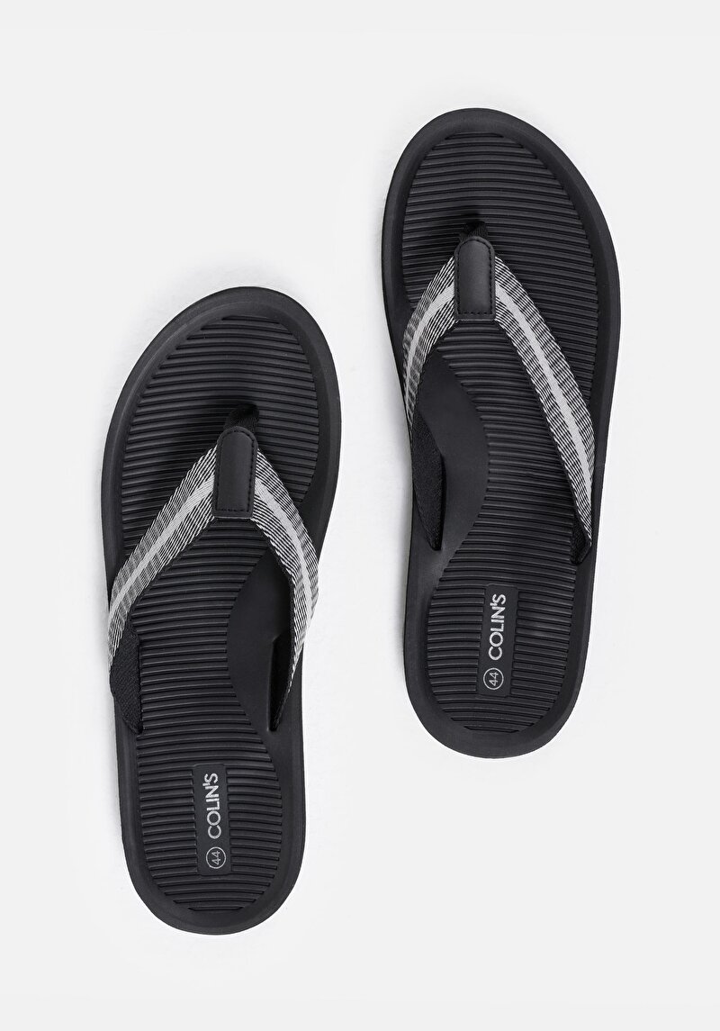 Изображение Мужские черные сланцы