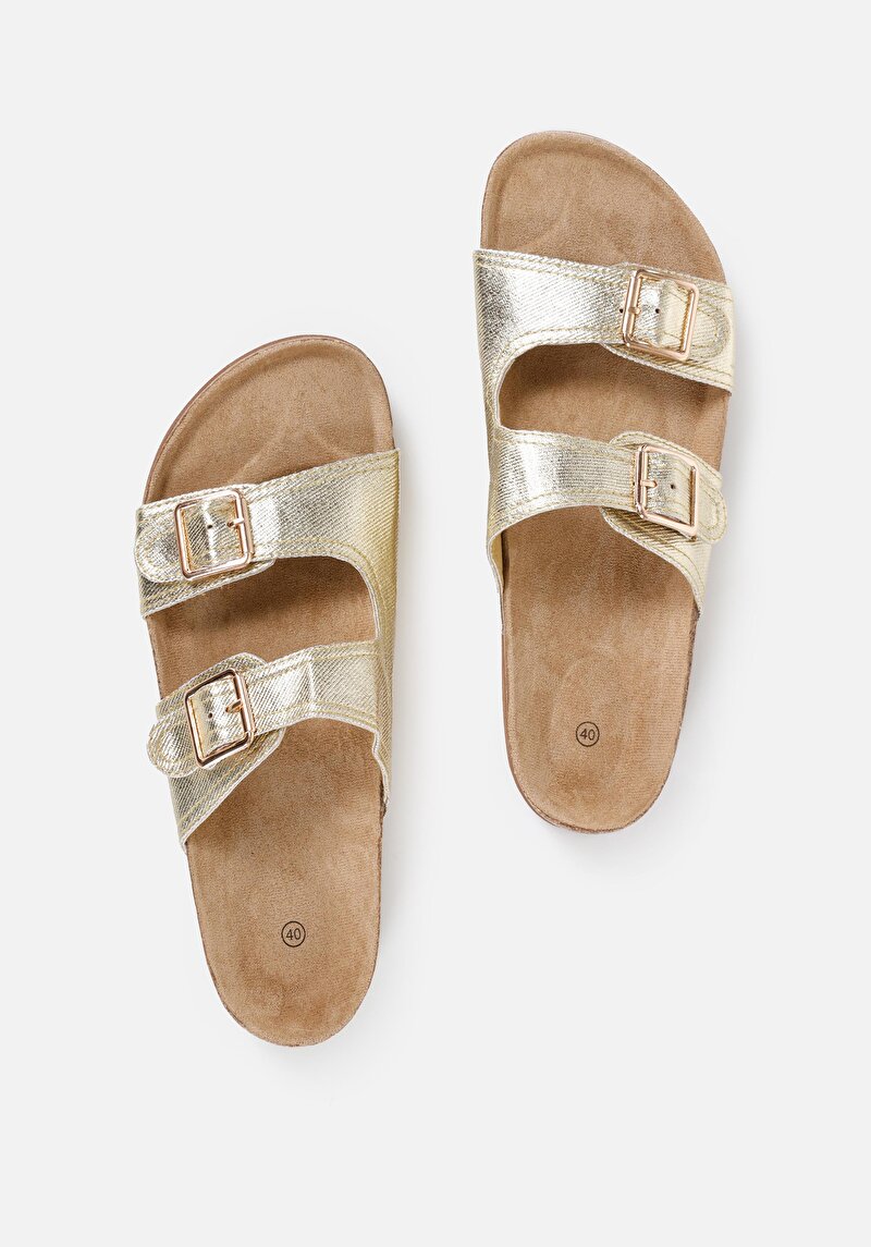 Изображение Женские желтые сланцы