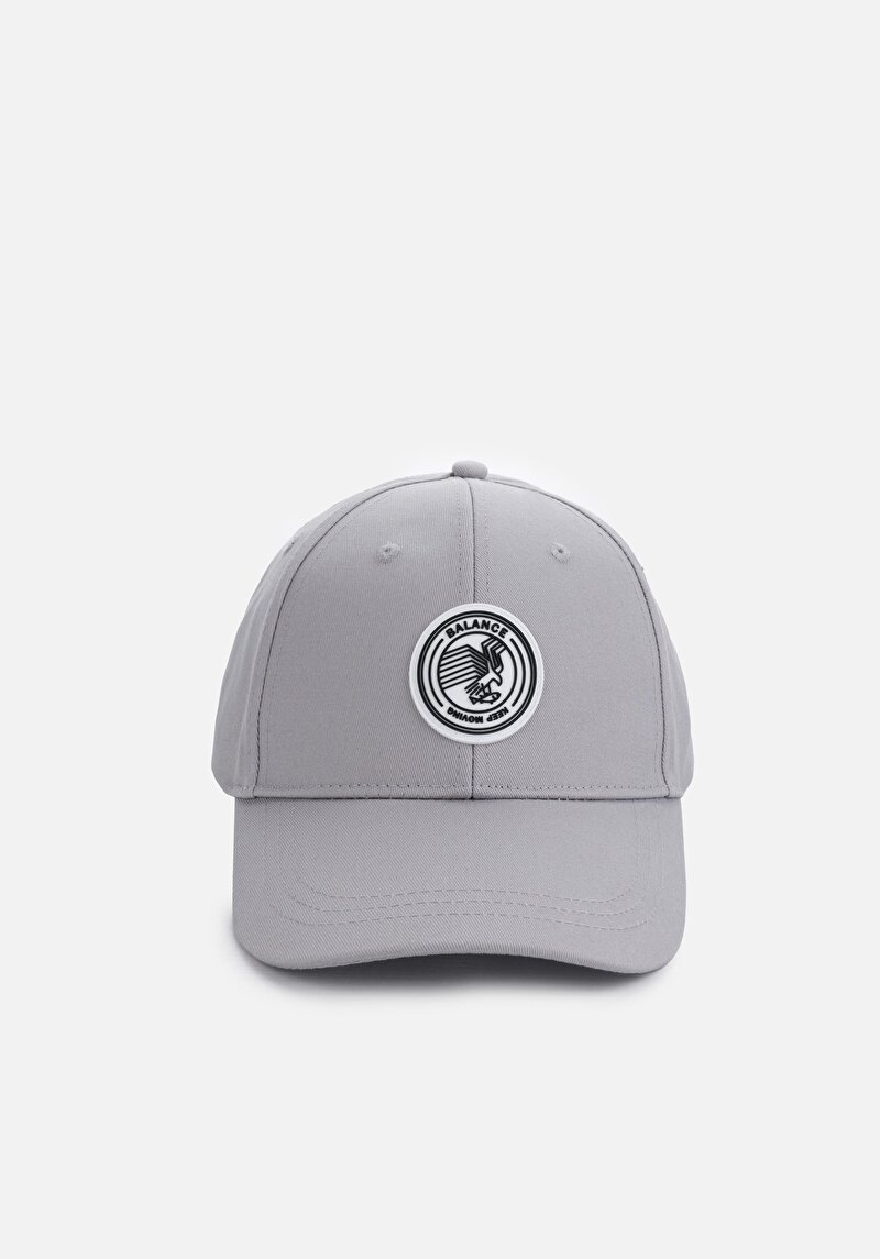 Изображение Мужская серая шапка