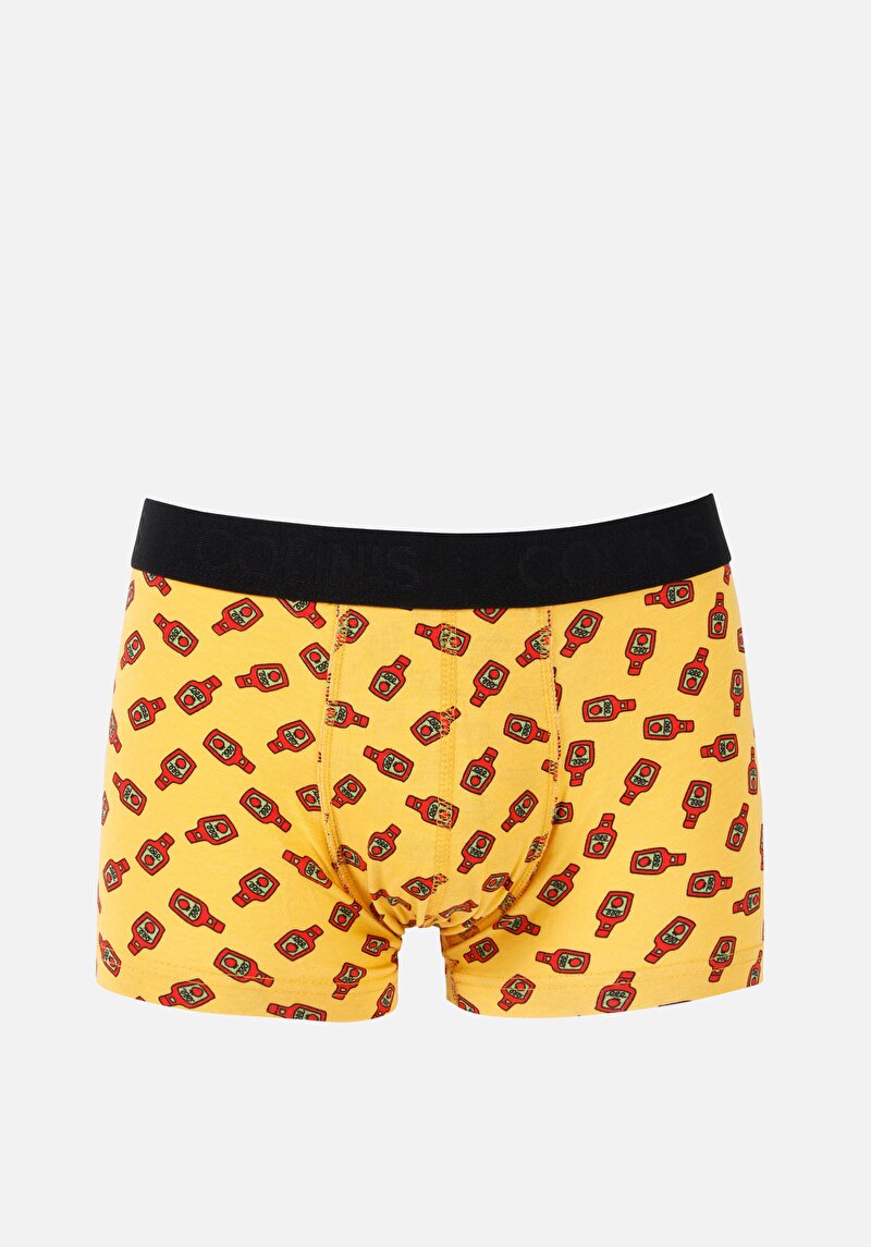 Изображение Мужские боксеры с принтом современного кроя