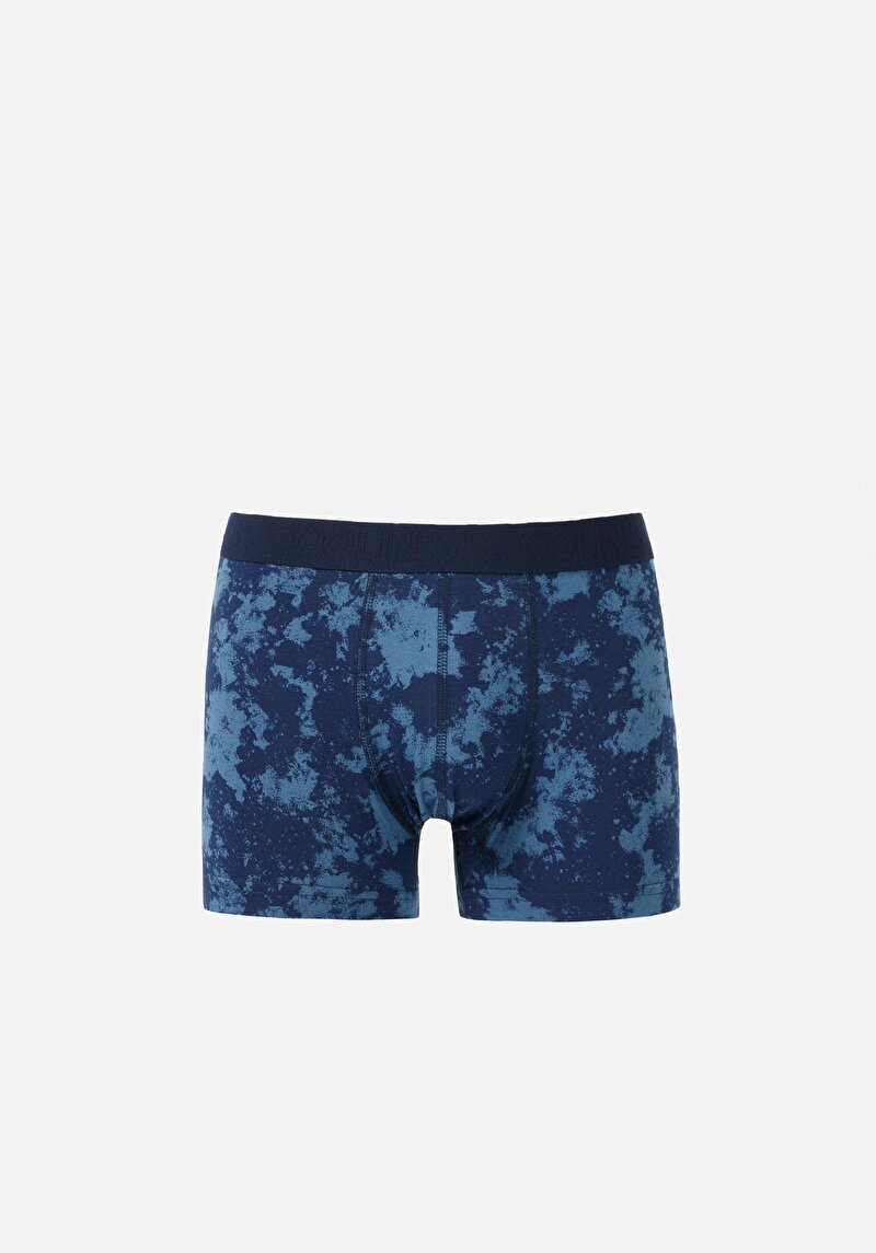 Изображение Мужские тёмно-синие боксеры modern fit