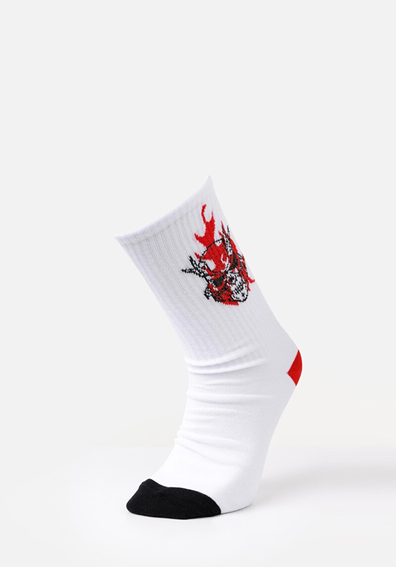 Изображение Мужские белые носки