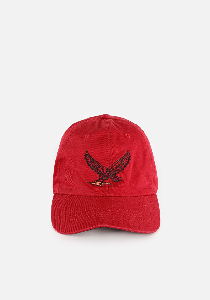 Изображение Мужская бордовая бейсболка