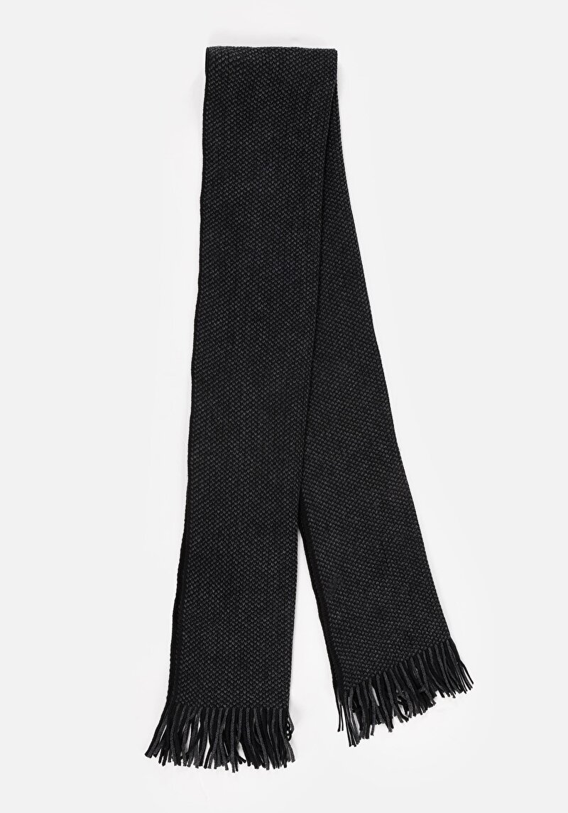 Изображение Мужской чёрный шарф