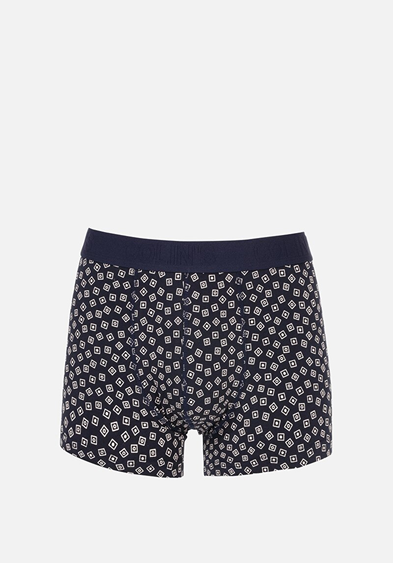 Изображение Мужские тёмно-синие боксеры modern fit