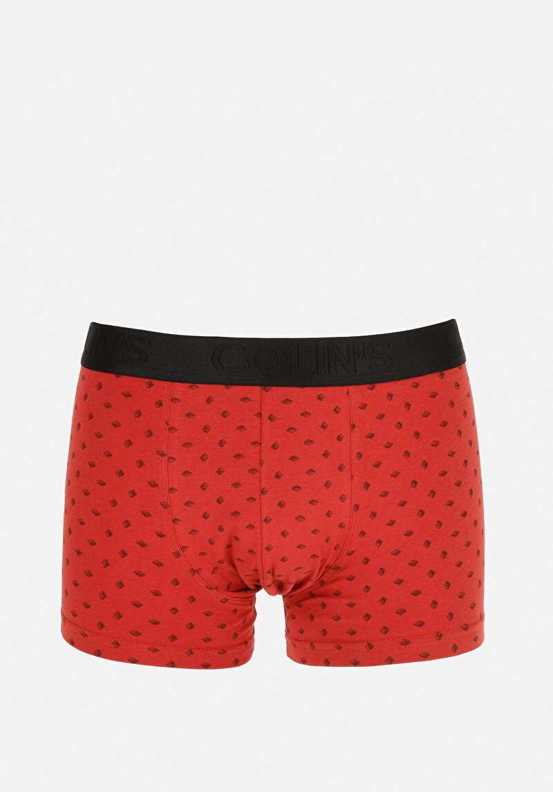 Изображение Мужские оранжевые боксеры, современного кроя