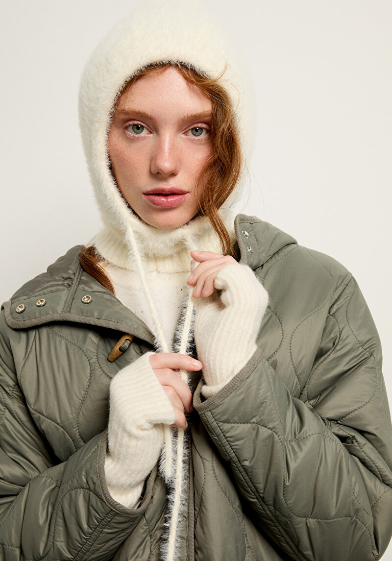 Изображение Женские экрю перчатки