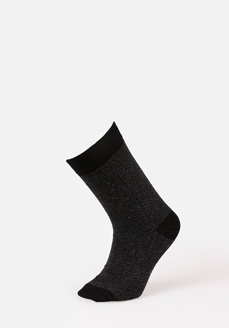 Изображение Мужские чёрные носки