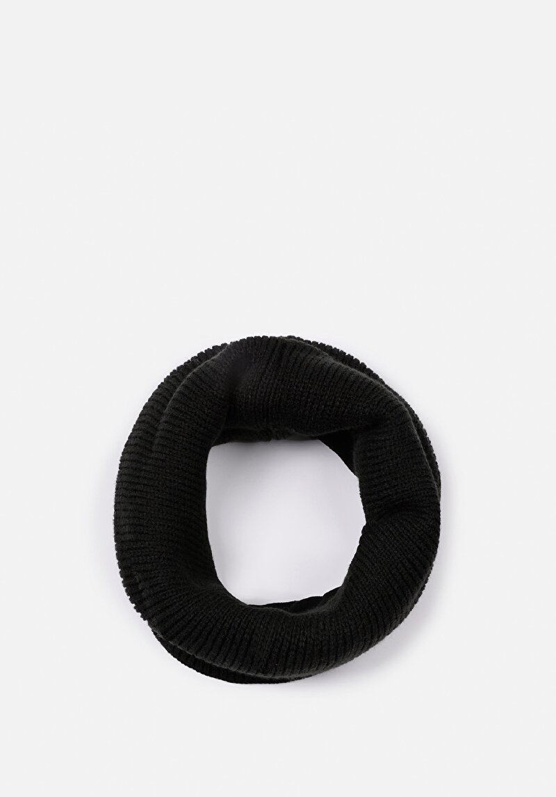 Изображение Мужской чёрный шарф