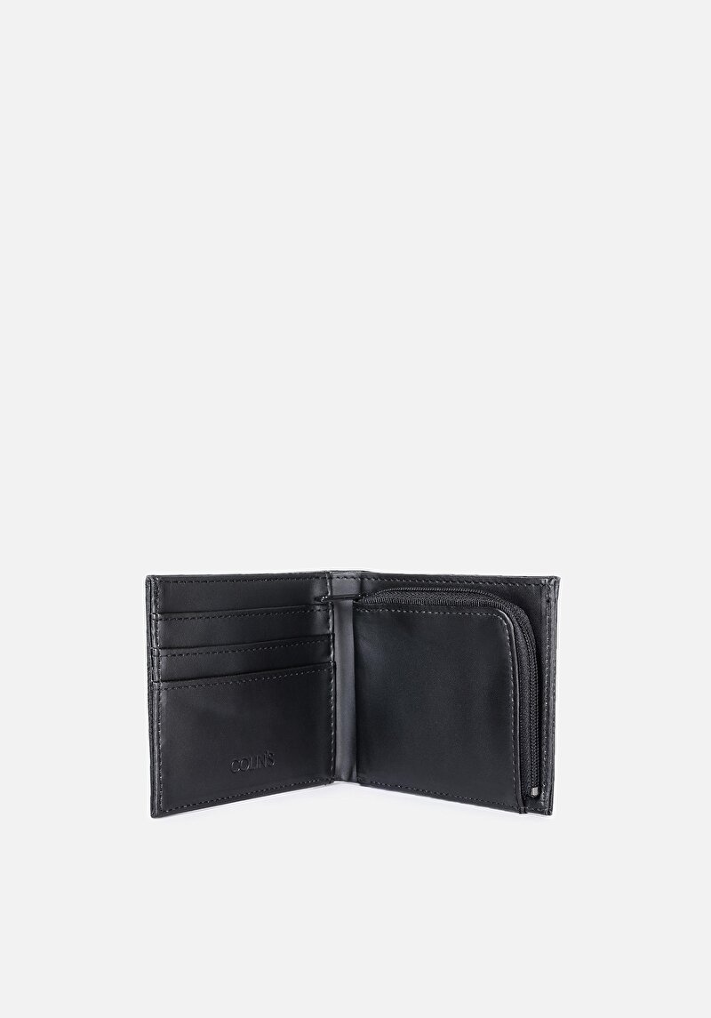 Показать информацию о Мужской черный кошелёк