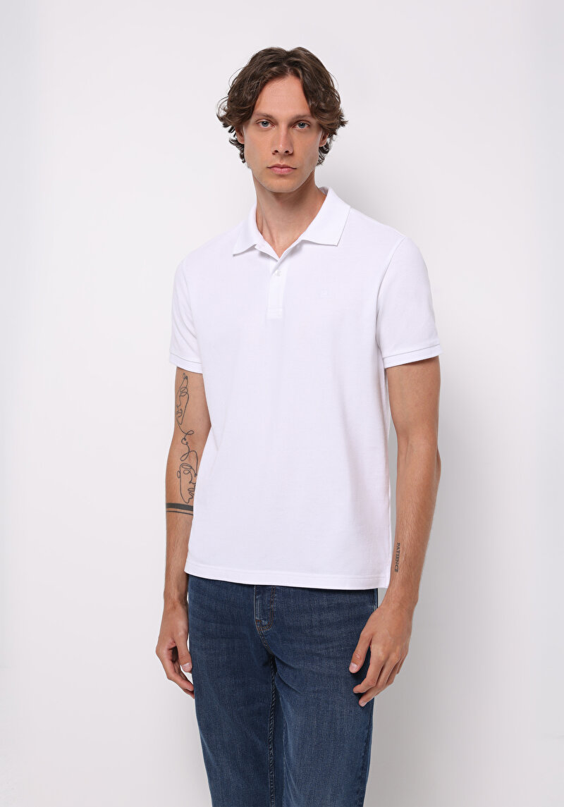 Изображение Мужская футболка-поло короткий рукав