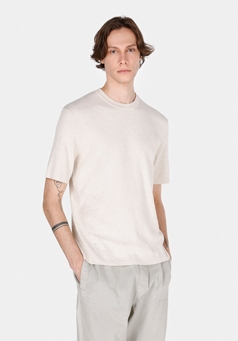 Изображение Мужской свитер с коротким рукавом