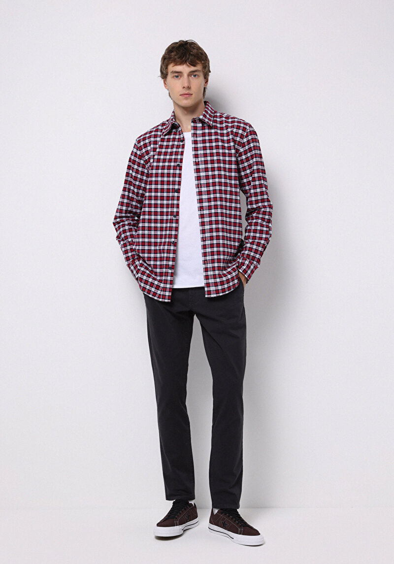 Изображение Мужские брюки средняя посадка Slim Fit