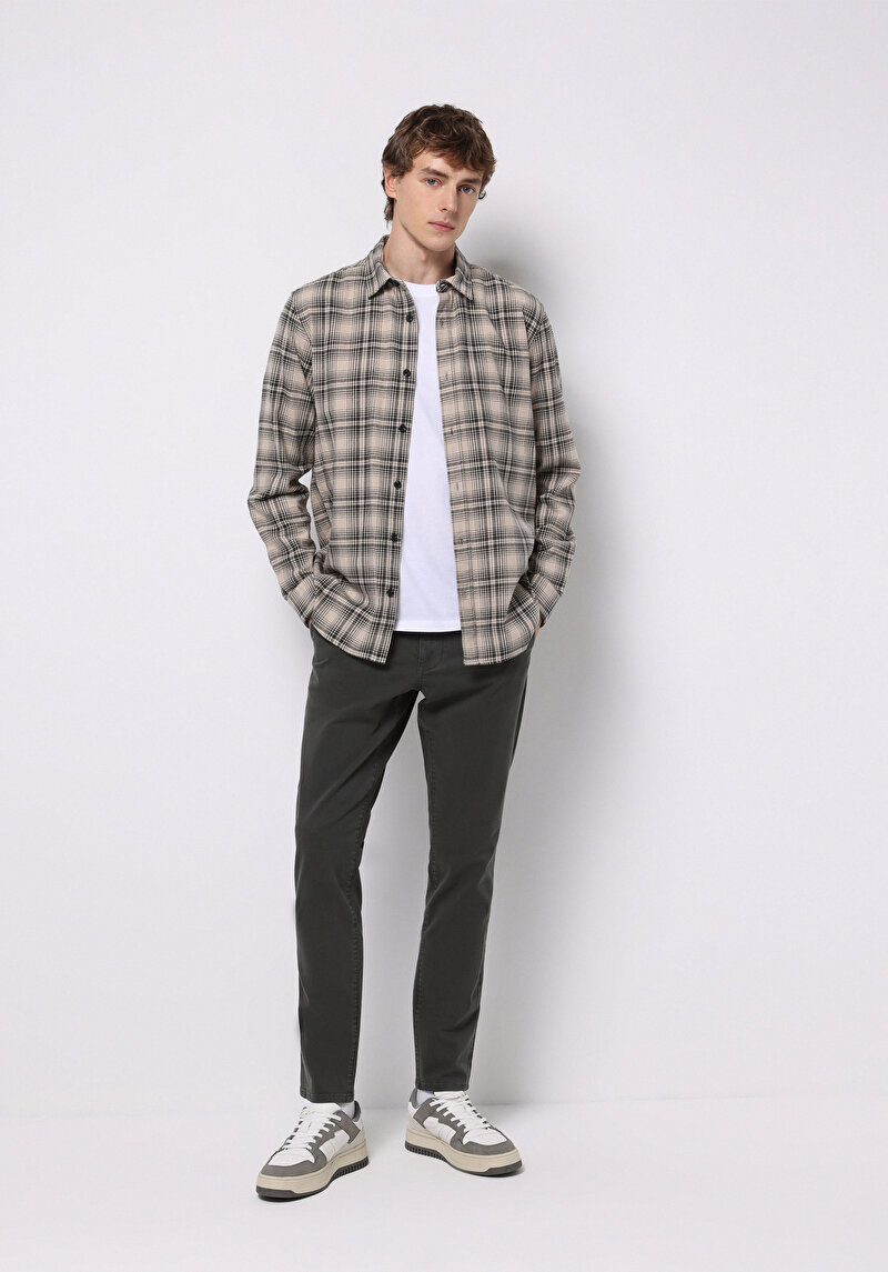 Изображение Мужские брюки средняя посадка Slim Fit