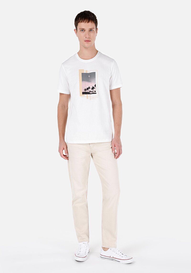 Изображение Мужские джинсы свободного кроя со средней талией