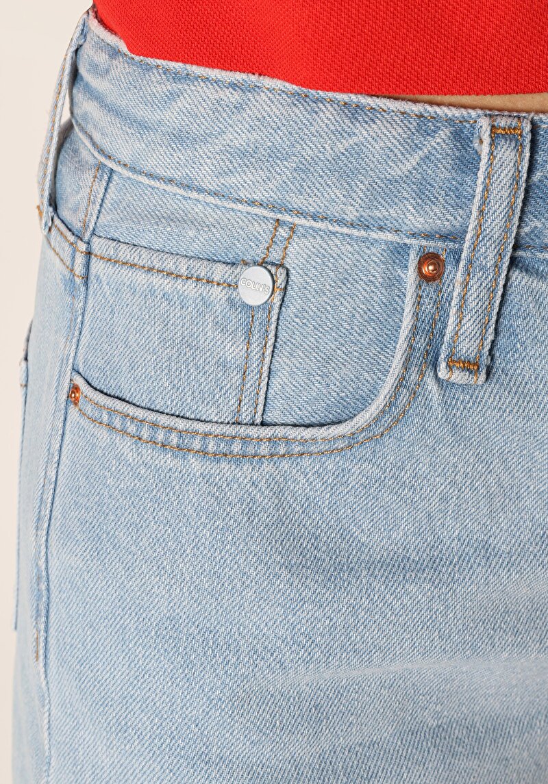 Показать информацию о Женские черные джинсовые шорты с высокой посадкой mom fit