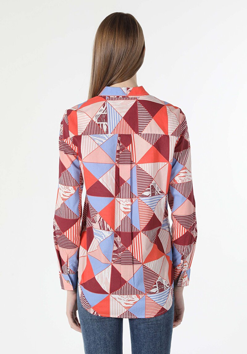 Показать информацию о Женская рубашка длинный рукав