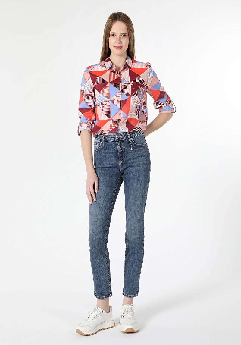 Показать информацию о Женская рубашка длинный рукав