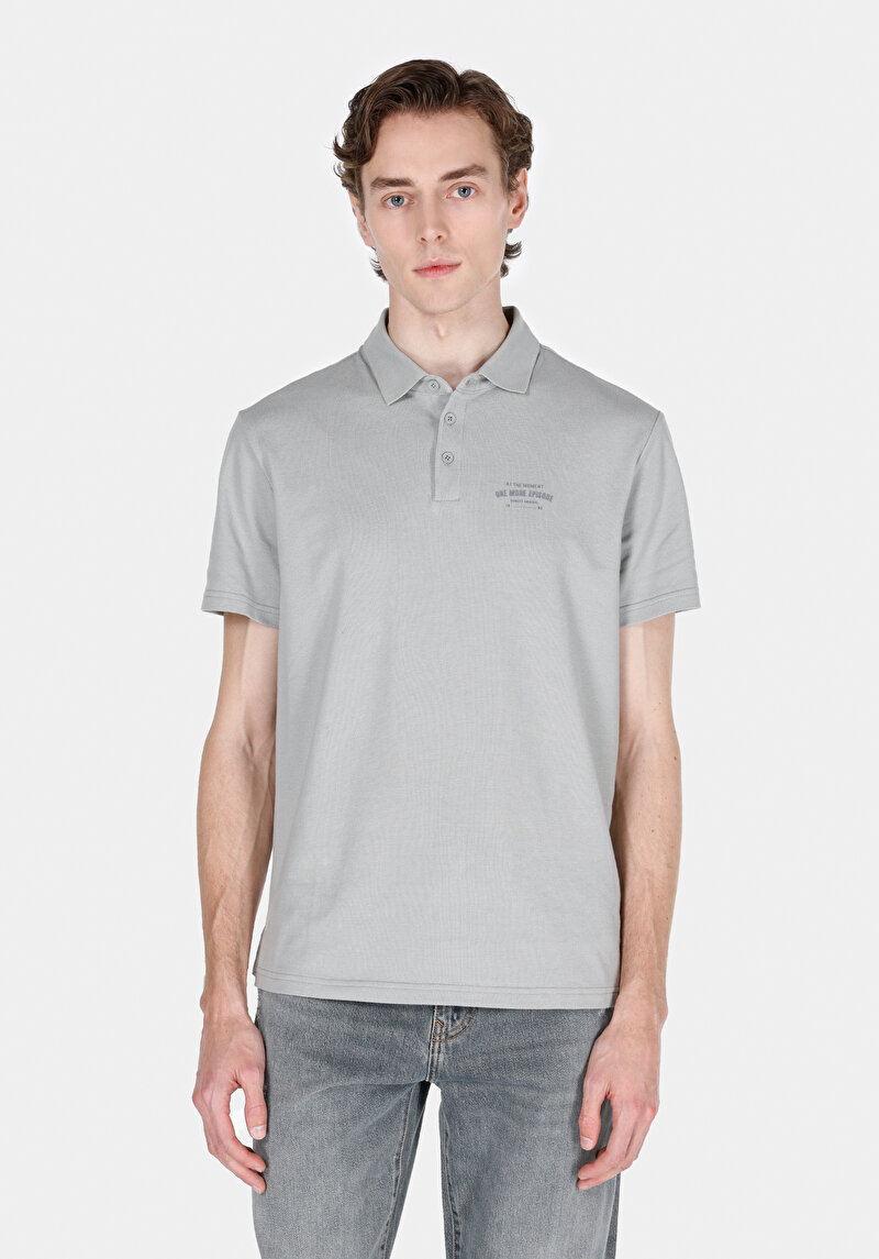 Изображение Мужская футболка-поло короткий рукав