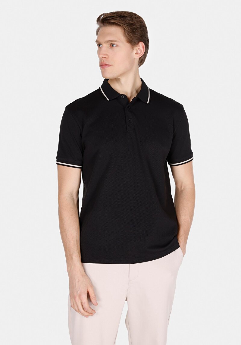 Изображение Мужская футболка-поло короткий рукав