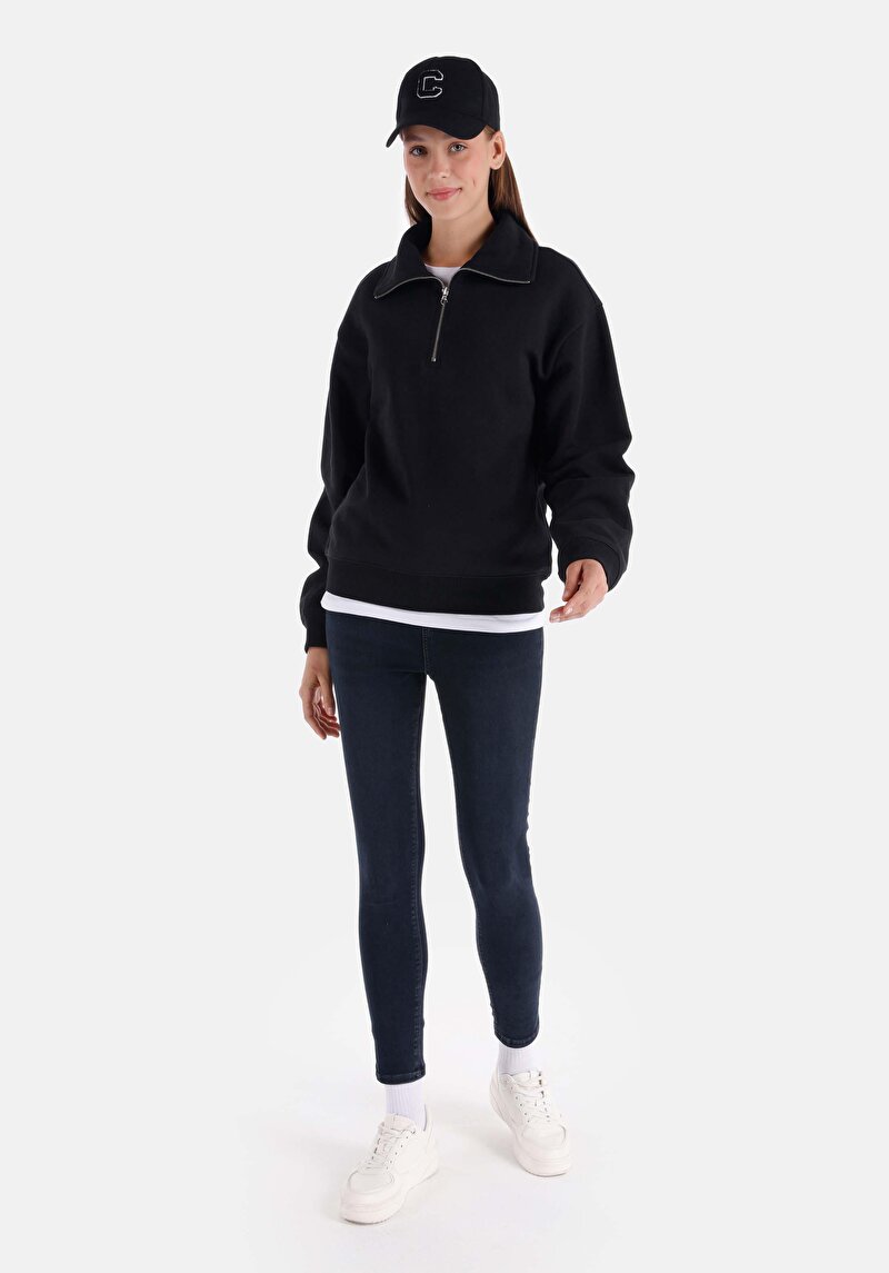 Изображение Женские узкие джинсы из денима