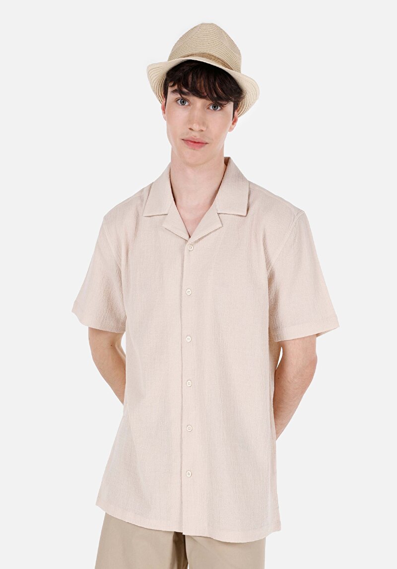 Изображение Мужская рубашка короткий рукав