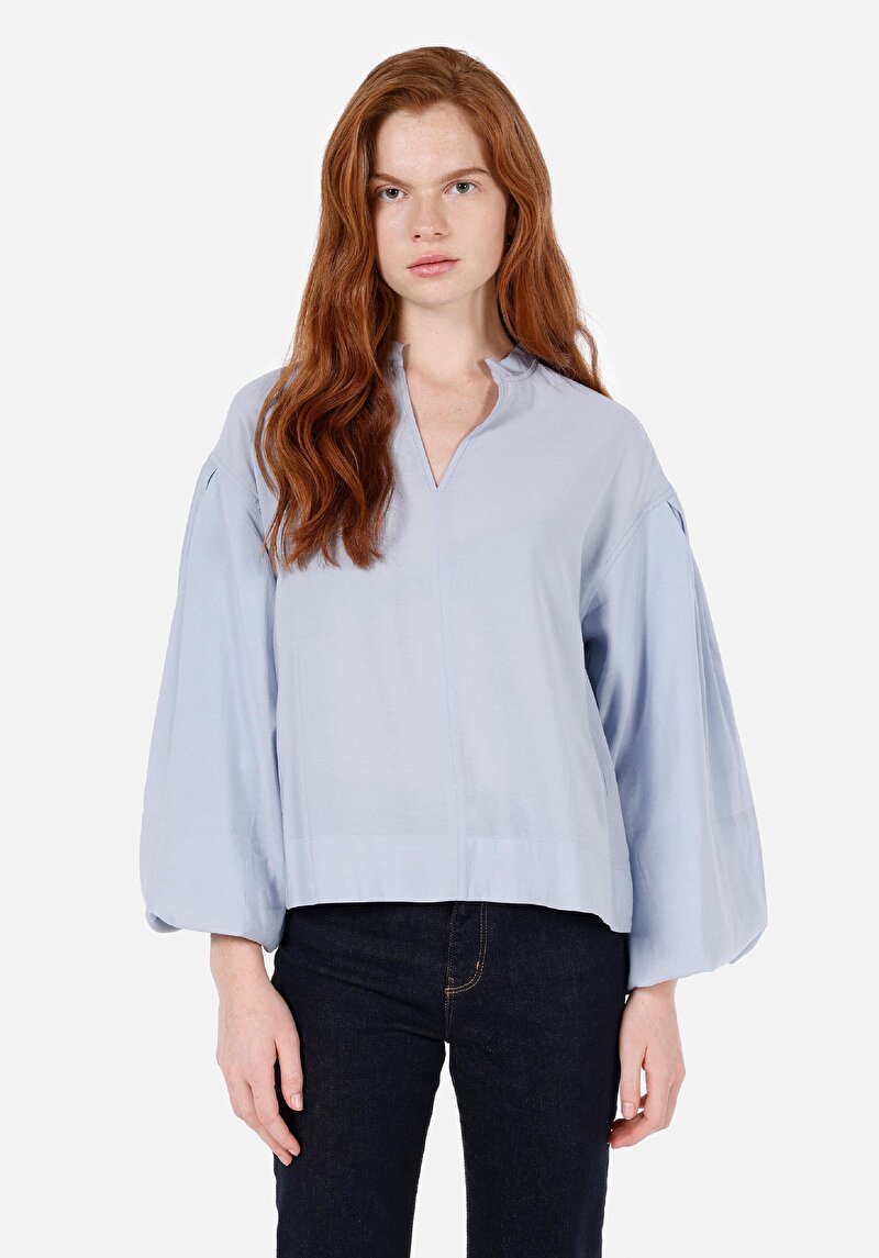 Изображение Женская блузка длинный рукав