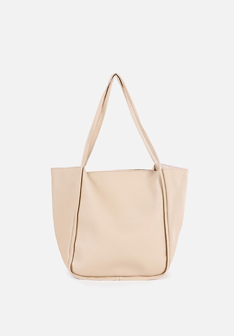 Изображение Женская бежевая сумка