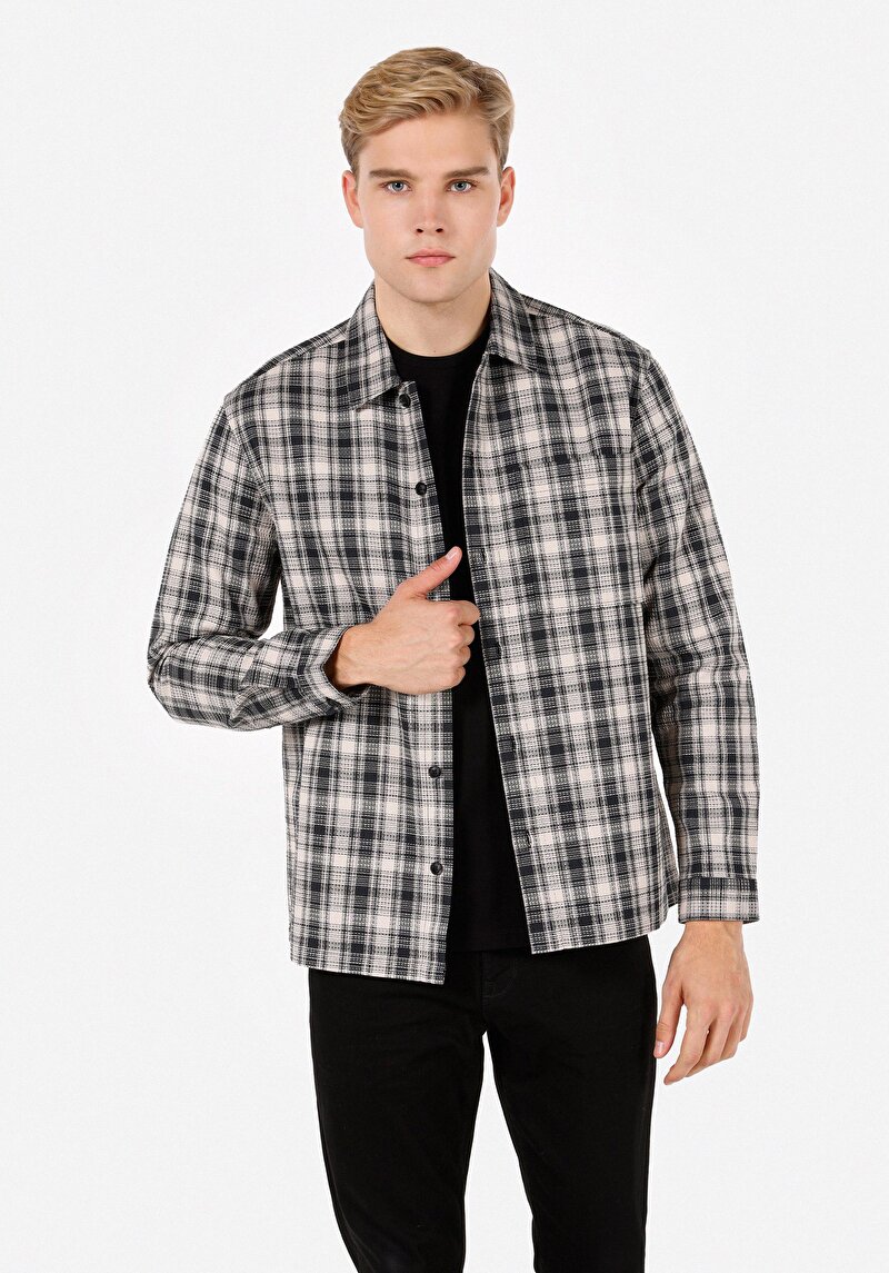 Изображение Мужская Рубашки Длинный Рукав
