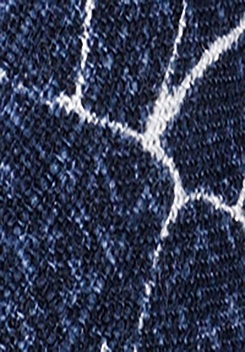 Показать информацию о Женское темно-синее платье, стандартного кроя