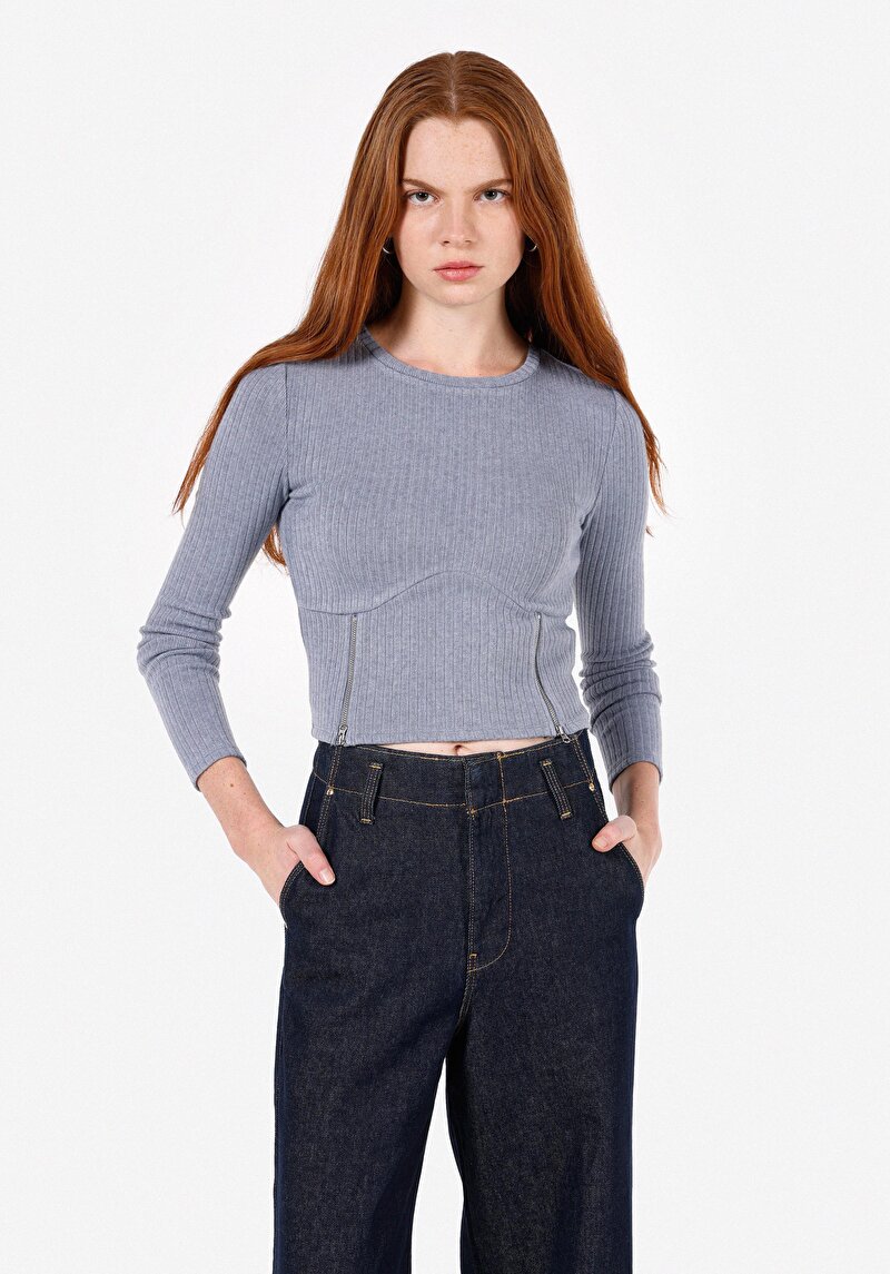 Изображение Женская блузка длинный рукав