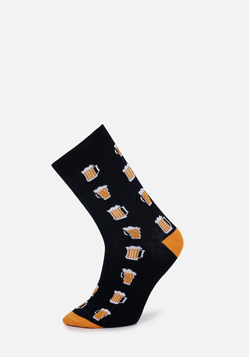 Изображение Мужские тёмно-синие носки