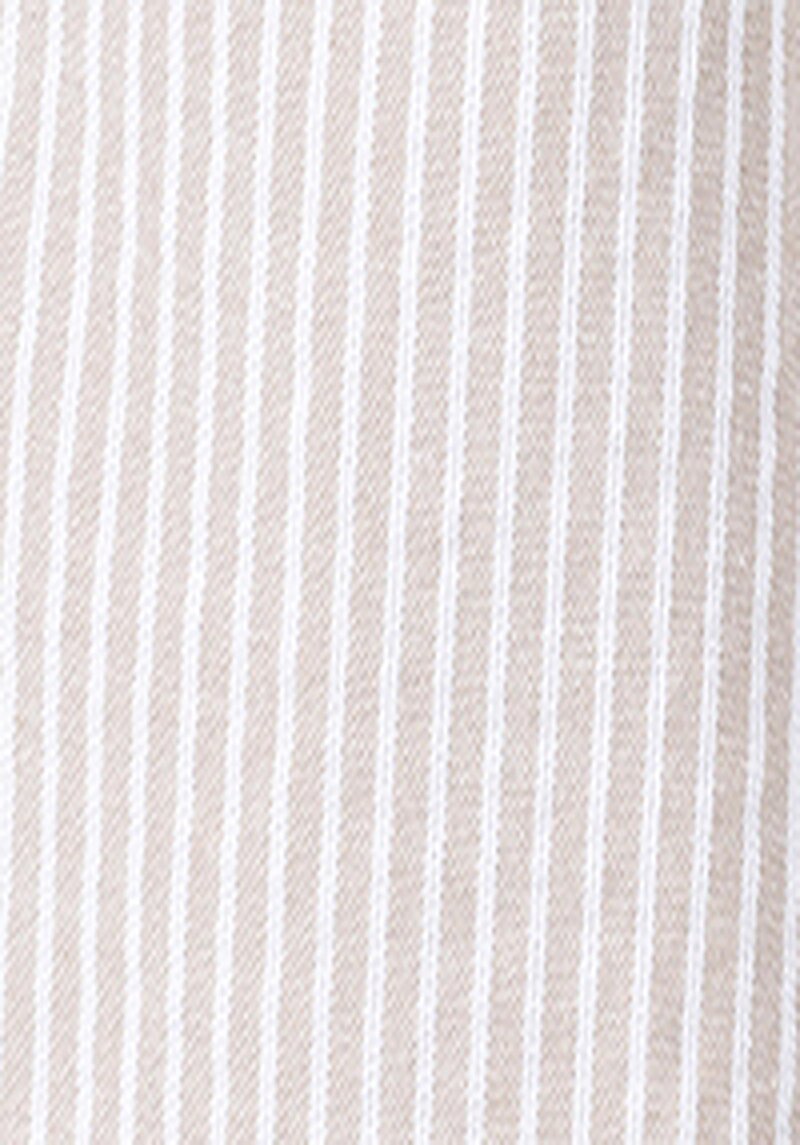 Показать информацию о Женские бежевые брюки прямого кроя, с заниженной талией