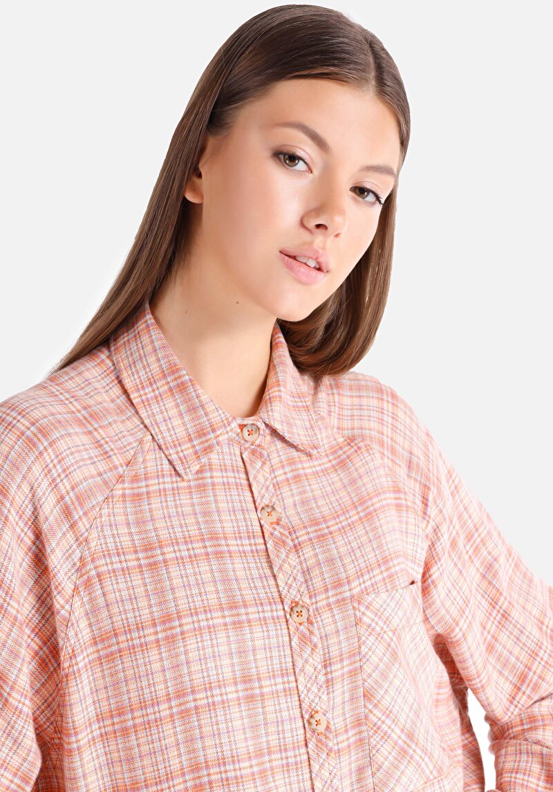 Показать информацию о Женская рубашка длинный рукав