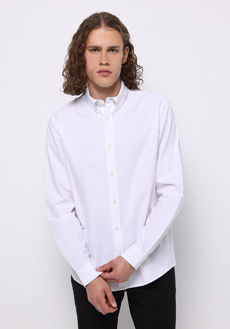 Изображение Мужская рубашка длинный рукав