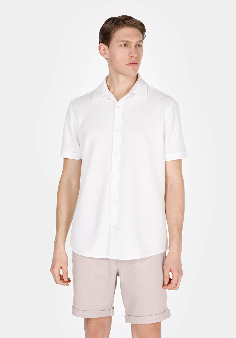 Изображение Мужская рубашка короткий рукав