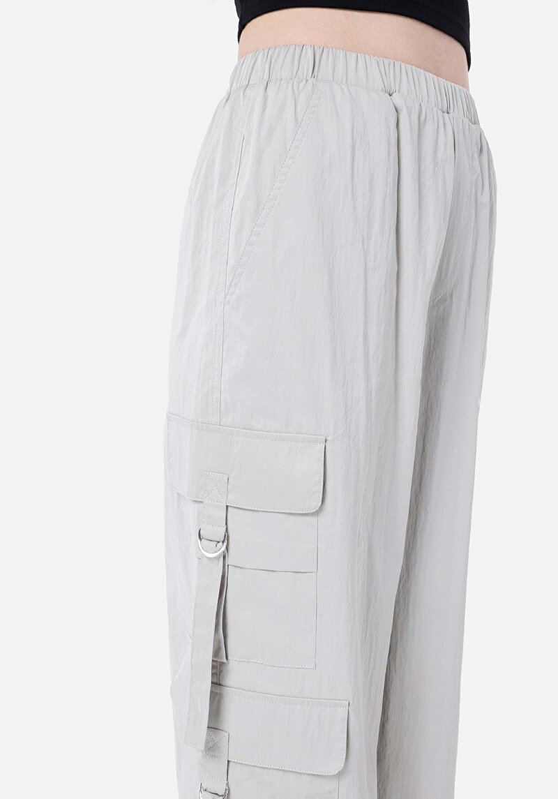 Показать информацию о Женские брюки stone, широкие, с заниженной талией