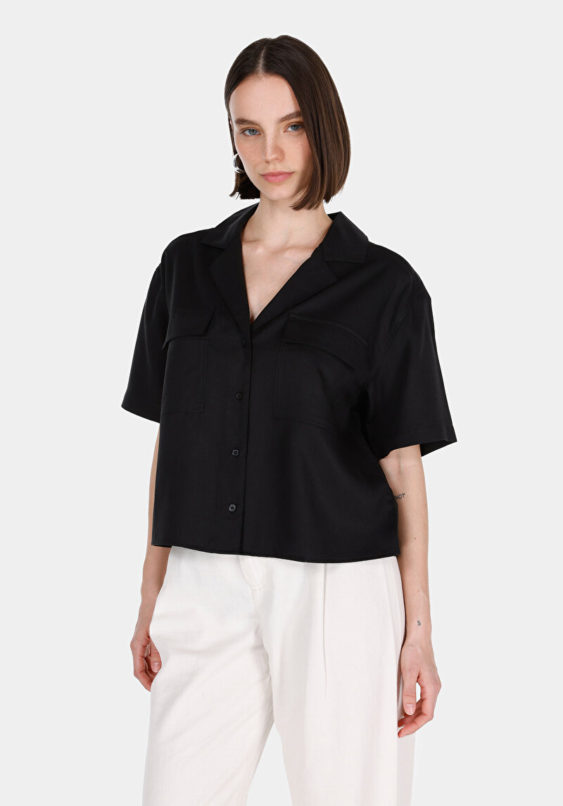 Изображение Женская рубашка короткий рукав