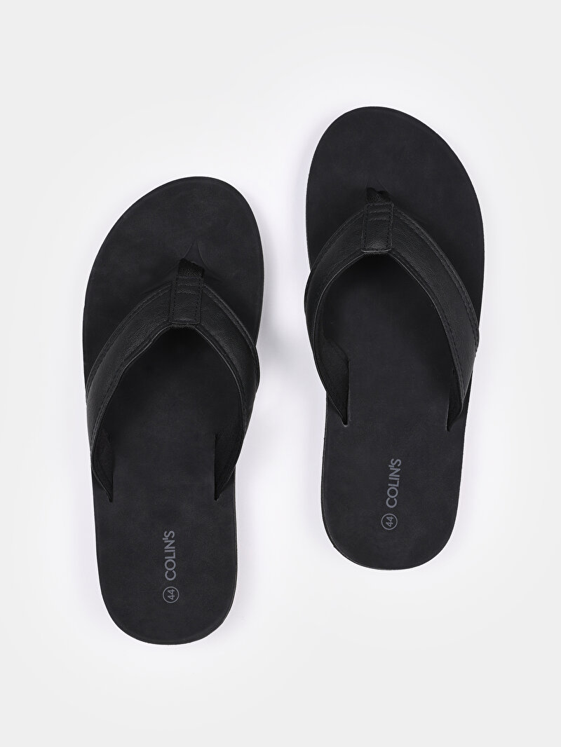 Изображение Мужские черные сланцы