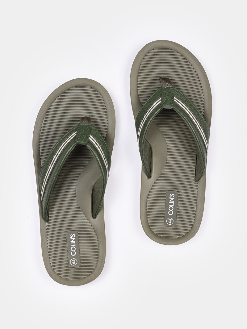 Изображение Мужские зеленые сланцы