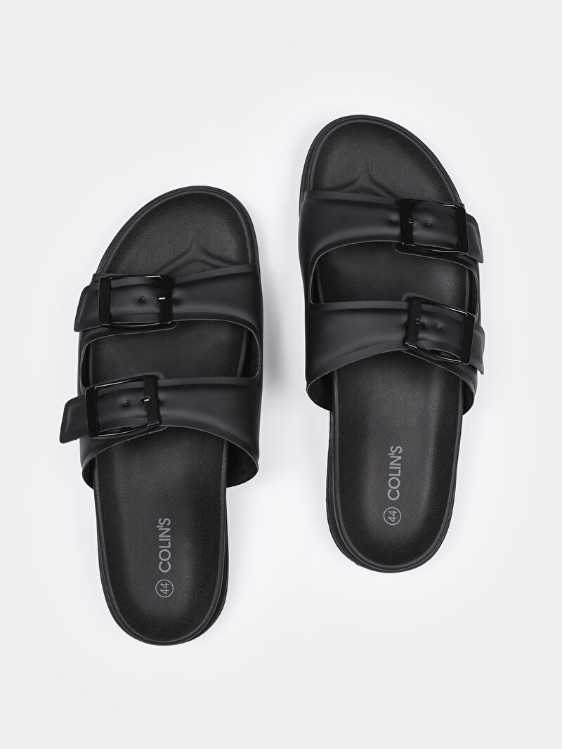 Изображение Мужские черные сланцы