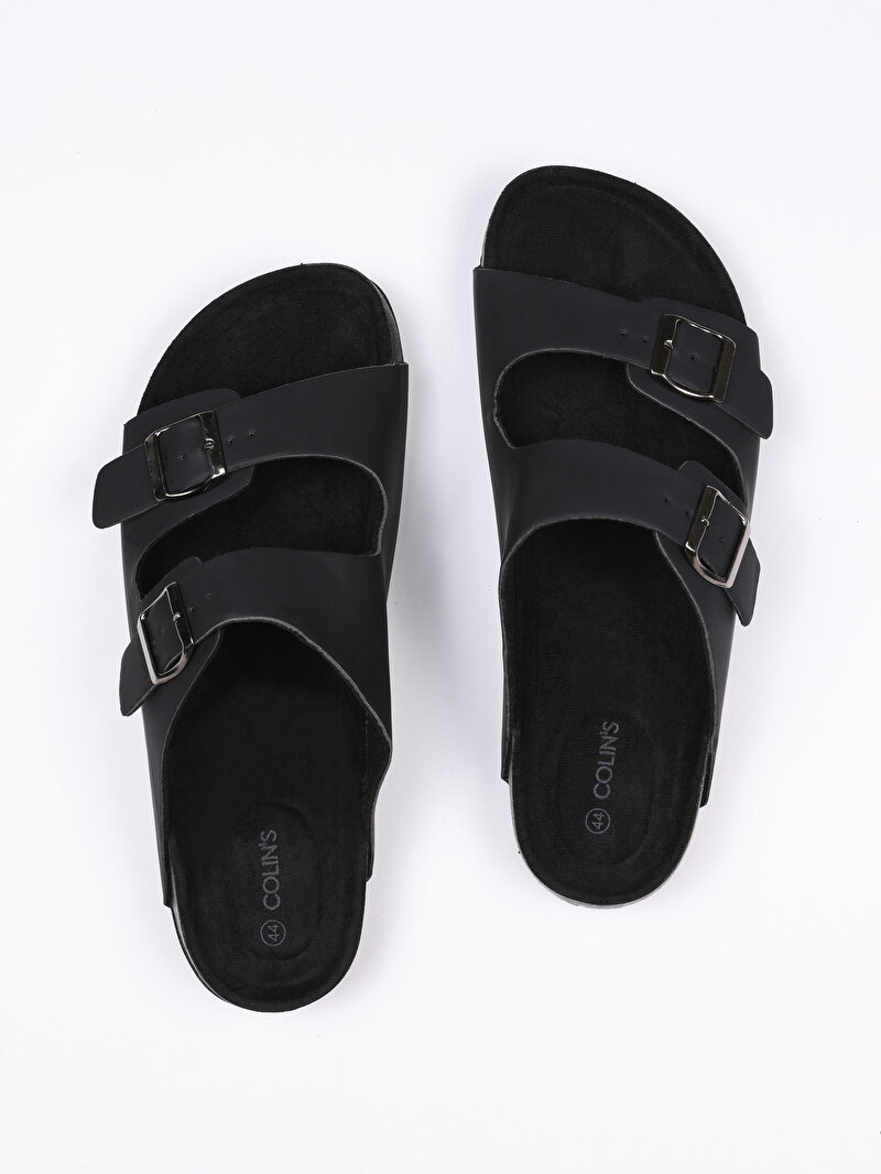 Изображение Мужские черные сланцы