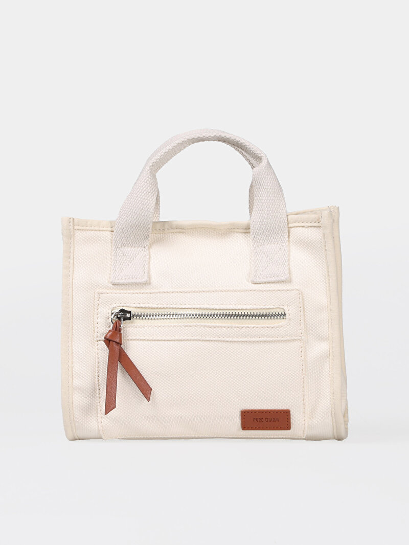 Изображение Женская сумка цвета экрю