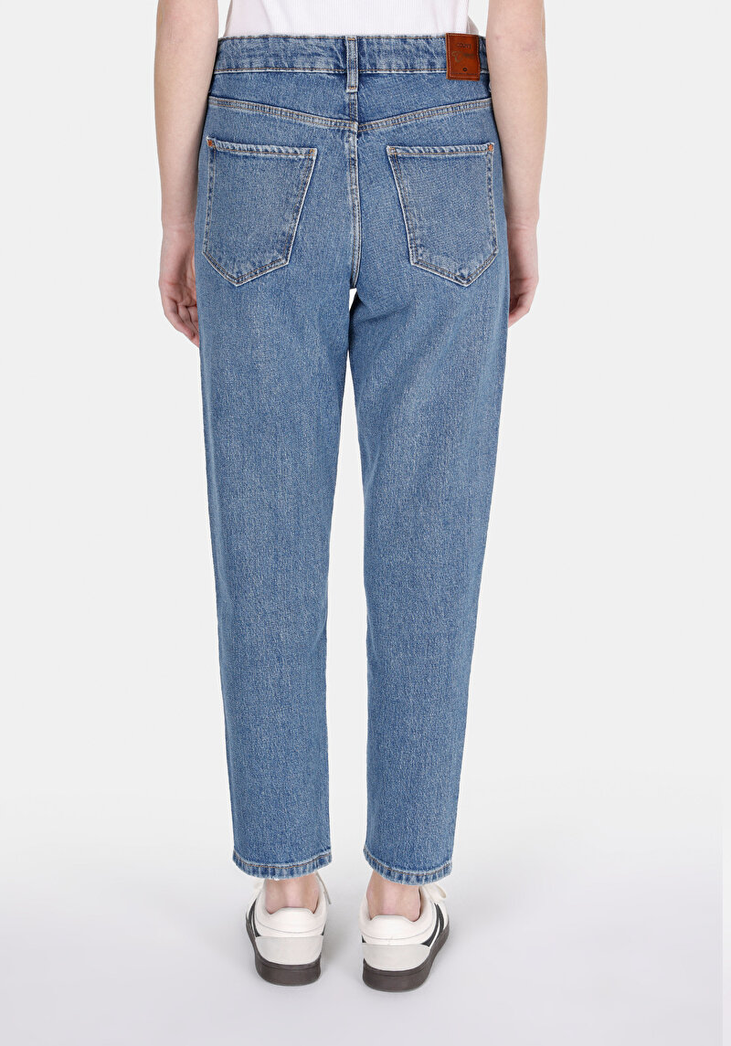 Показать информацию о Женские джинсы из денима mom fit