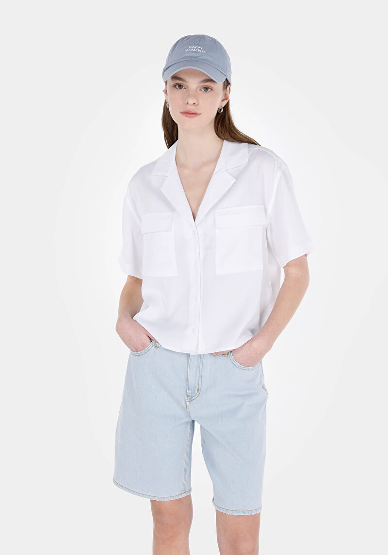 Изображение Женская рубашка короткий рукав