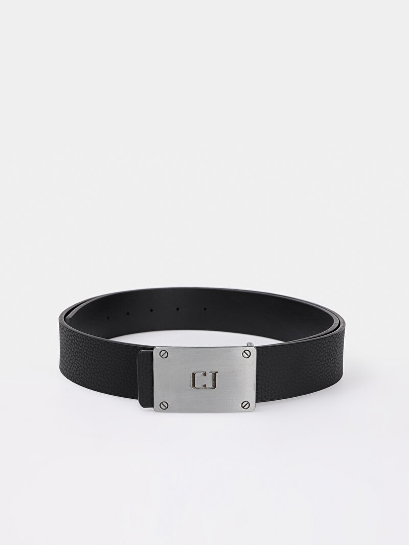 Изображение Мужской серый ремень