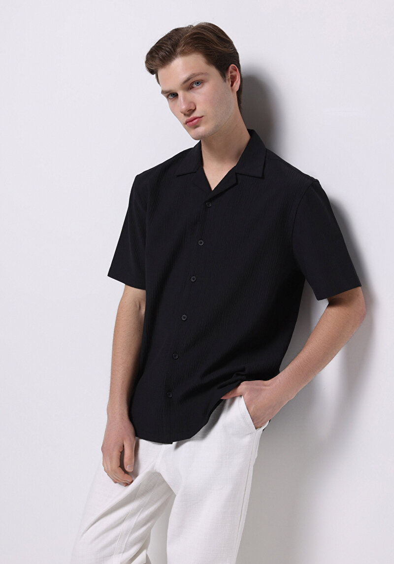 Изображение Мужская рубашка короткий рукав