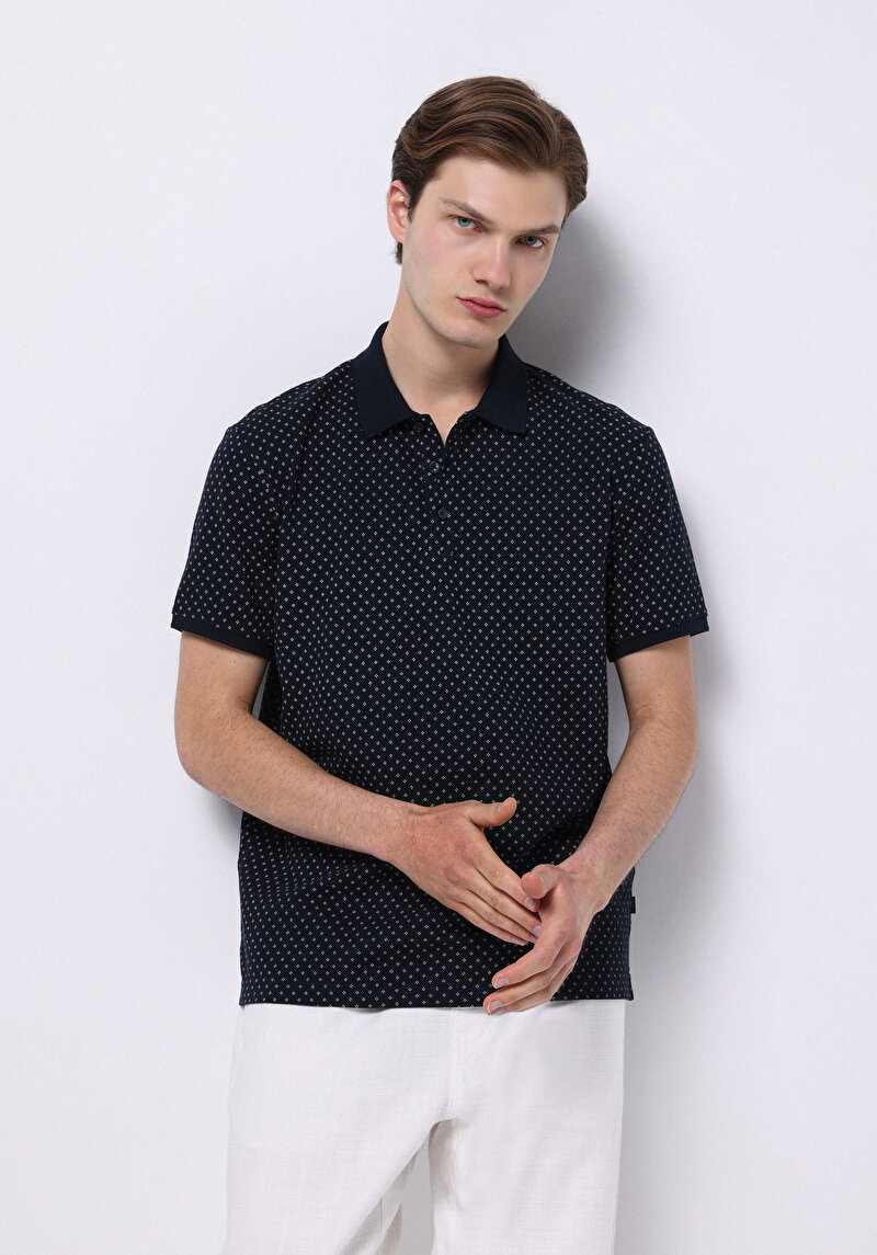 Изображение Мужская футболка-поло короткий рукав