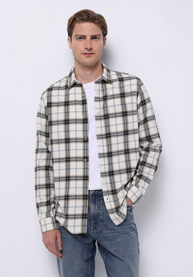 Изображение Мужская Рубашки Длинный Рукав