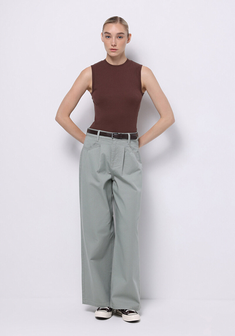 Изображение Женские брюки с высокой талией Regular Fit